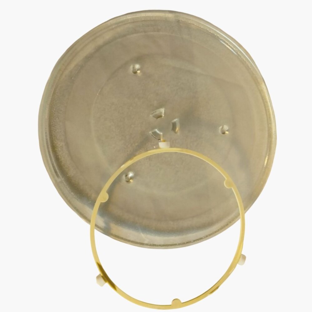 Microwave Glass Turntable Plate Rotating Ring Replacement Lot 2